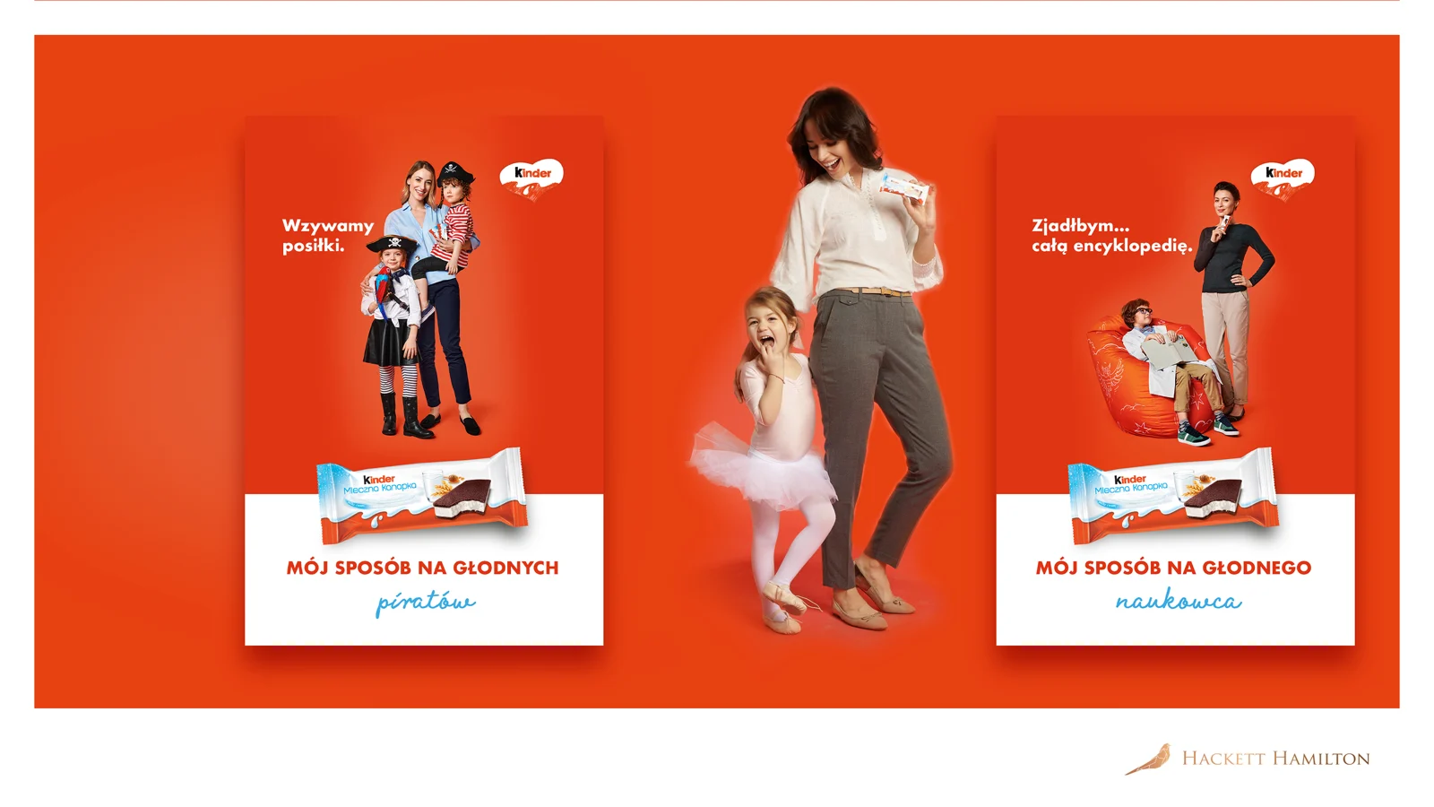 Kinder Milk Slice — OOH & TV campaign