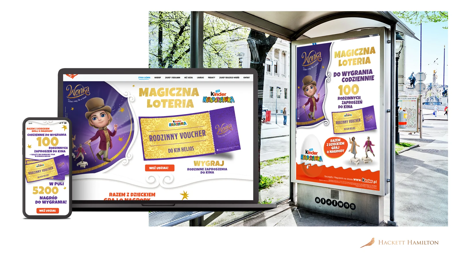Kinder Niespodzianka — Campaign & lottery