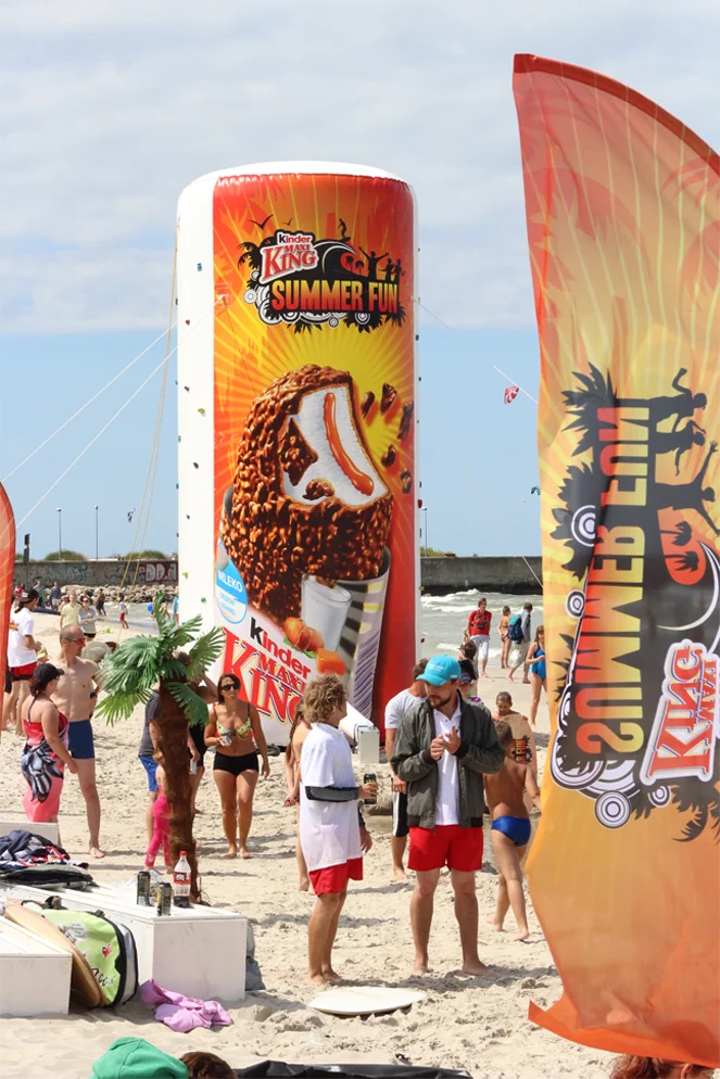 Kinder Maxi King — Summer roadshow, detail 4